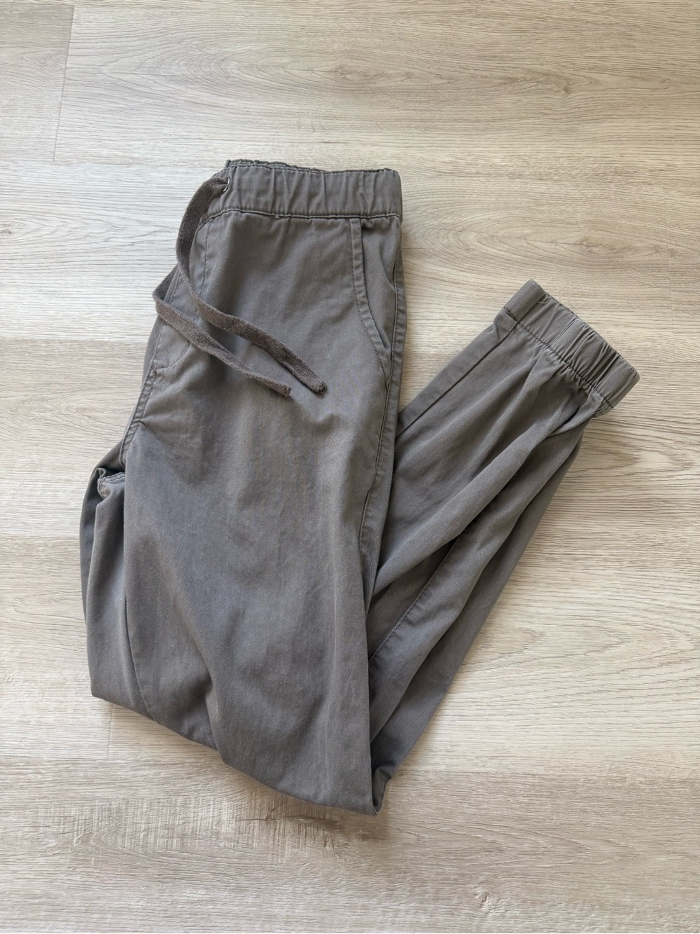 Matchstick Men's Chino Jogger Pants Elastic Waist Casual Pants